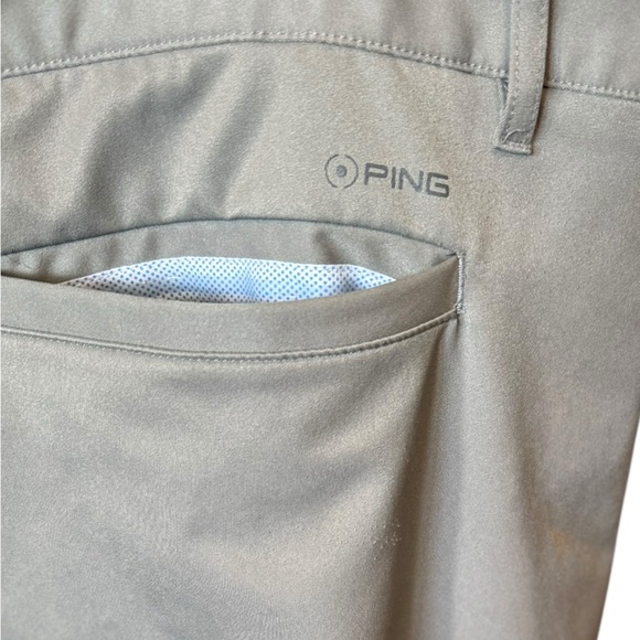 Ping SensorCool Coolmax Golf Shorts Gray Size W40 - Picture 6 of 8